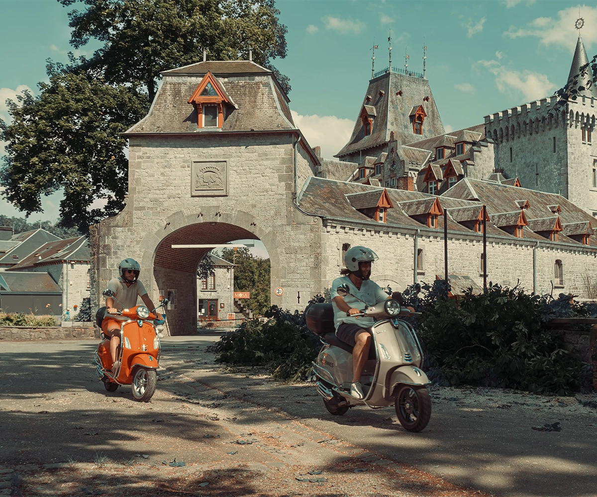 Verschillende historische en culturele stops dicht bij elkaar